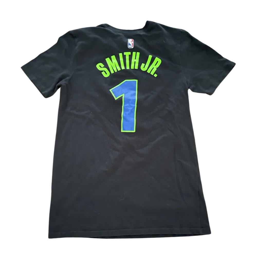 Dallas Mavericks Dennis Smith Jr. Rookie T-Shirt by NIKE: GUC: NC Tarheels